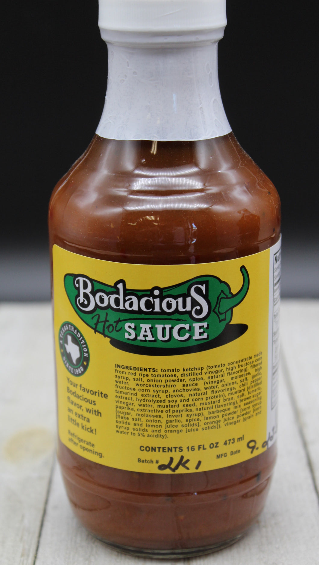 Bodacious Hot Bar-B-Que Sauce